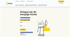 Desktop Screenshot of manager.paczkomaty.pl